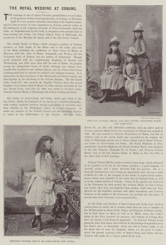 Královská svatba v Coburgu od English Photographer