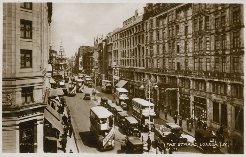 The Strand, Londýn od English Photographer