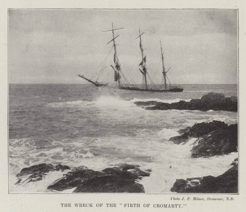 Vrak Firth of Cromarty od English Photographer