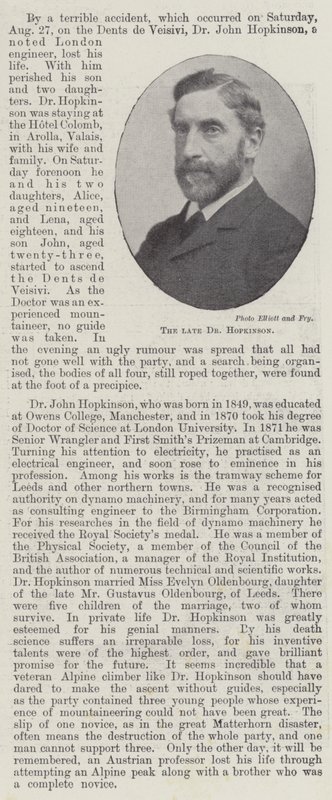 Zesnulý doktor Hopkinson od English Photographer