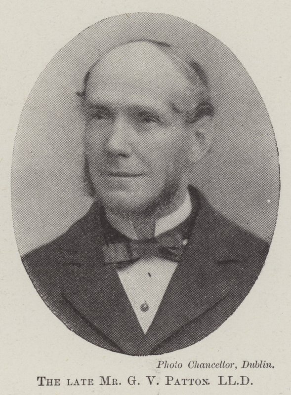 Zesnulý pan G. V. Patton, LLD od English Photographer