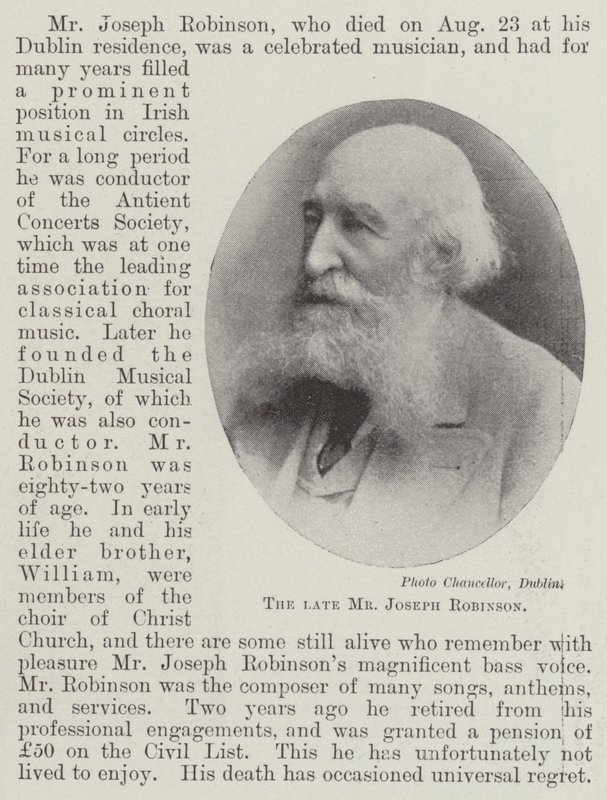 Zesnulý pan Joseph Robinson od English Photographer