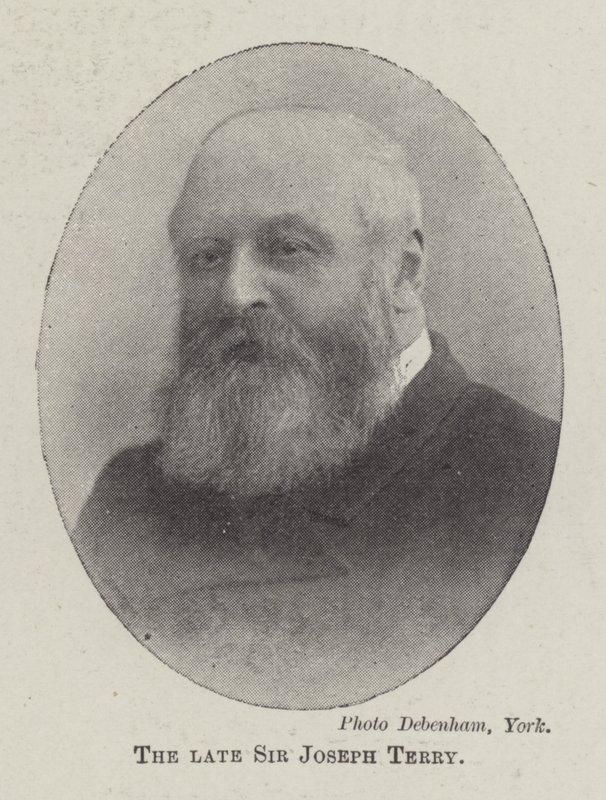 Zesnulý sir Joseph Terry od English Photographer