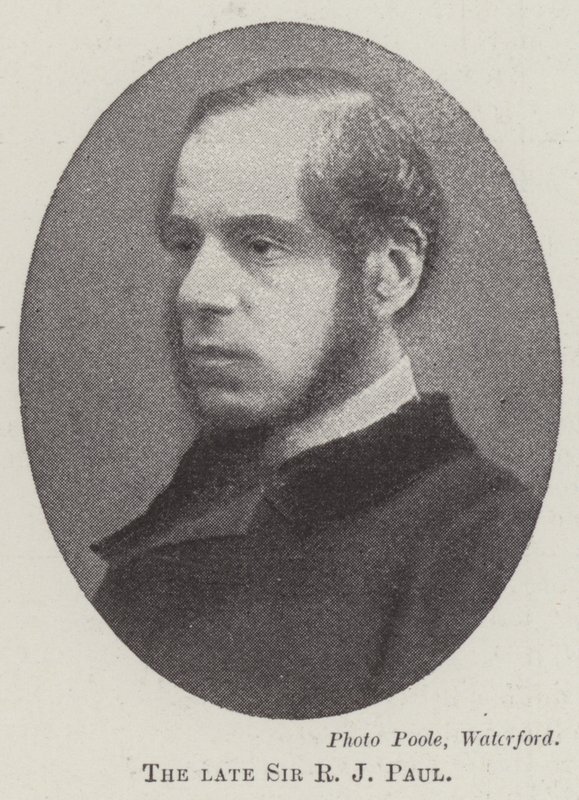 Zesnulý Sir R J Paul od English Photographer