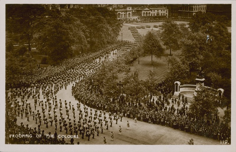 Trooping of the Colours od English Photographer