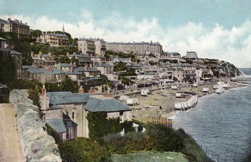 Ventnor, dívá se na východ od English Photographer