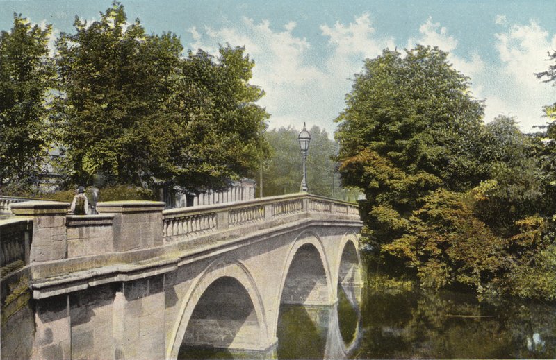Victoria Bridge, Leamington od English Photographer