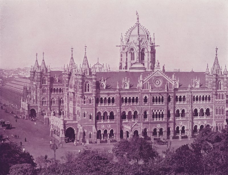 Victoria Terminus Station, Bombaj od English Photographer