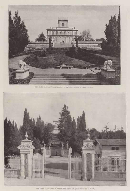 Villa Fabbricotti ve Florencii od English Photographer