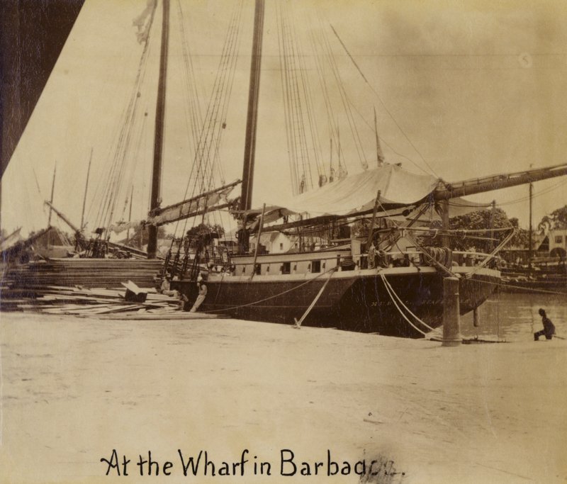 Wharf, Bridgetown, Barbados od English Photographer