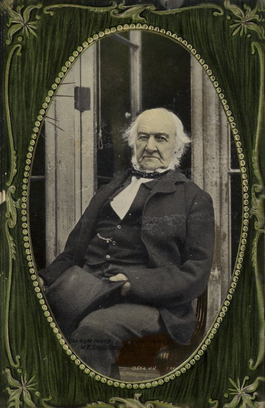 William Ewart Gladstone (barevná fotografie) od English Photographer