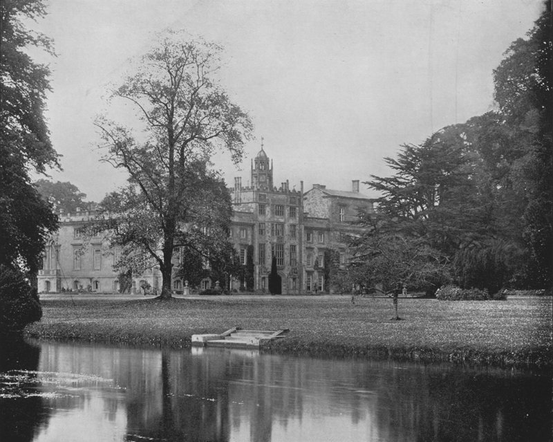 Wilton House (černobílá fotografie) od English Photographer
