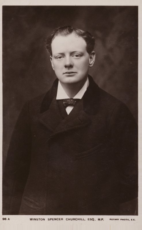Winston Churchill od English Photographer