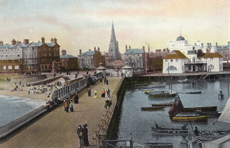 Yacht Basin, Lowestoft od English Photographer