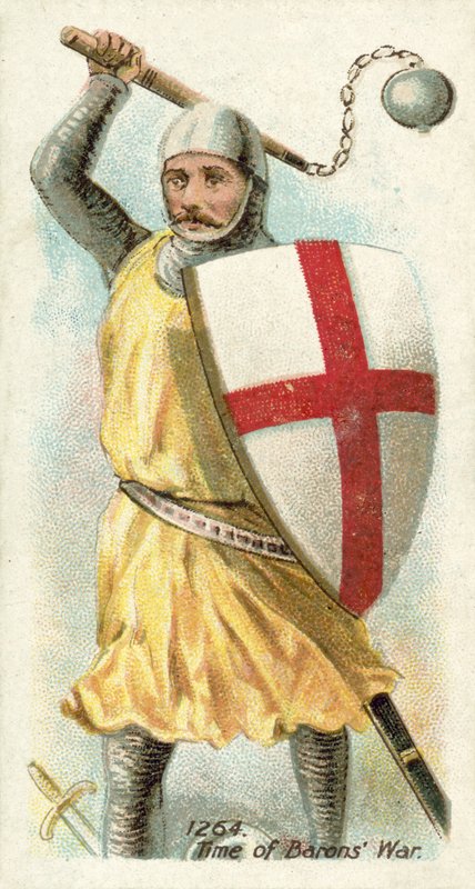 1264, čas baronské války od English School