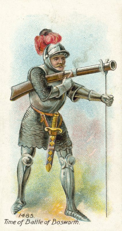 1485, čas bitvy u Bosworthu od English School