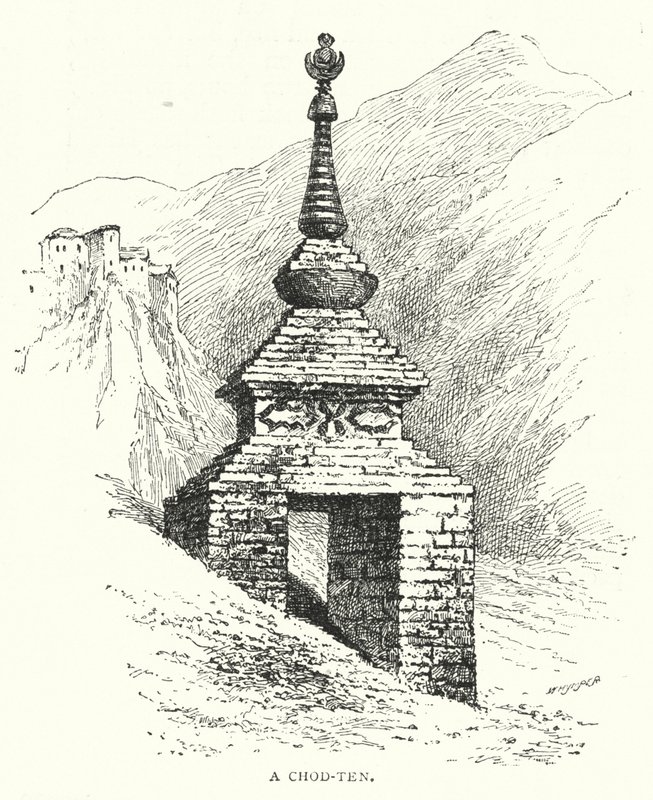 A Chod-ten (rytina) od English School