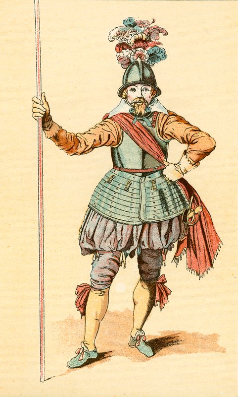 Pikeman od English School
