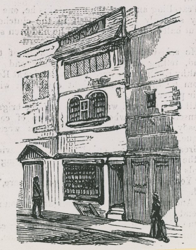 Dům v Spitalfields v Londýně od English School