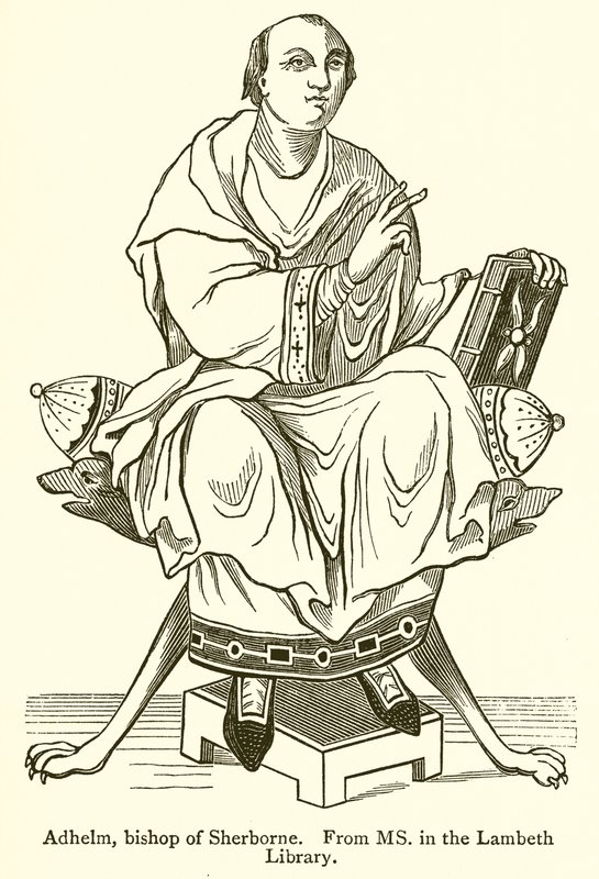 Adhelm, biskup ze Sherborne od English School