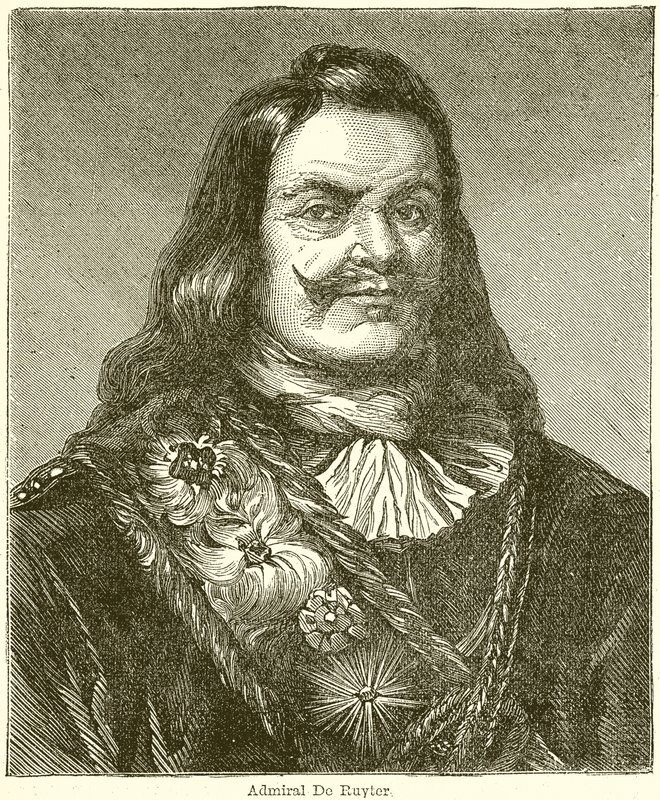 Admirál De Ruyter od English School
