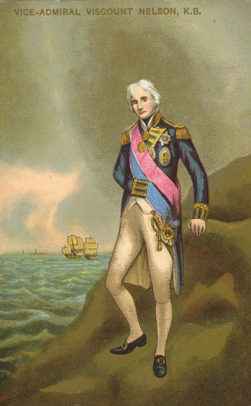 Admirál lord Nelson od English School