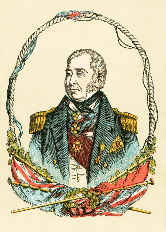 Admirál Sir Charles Napier od English School