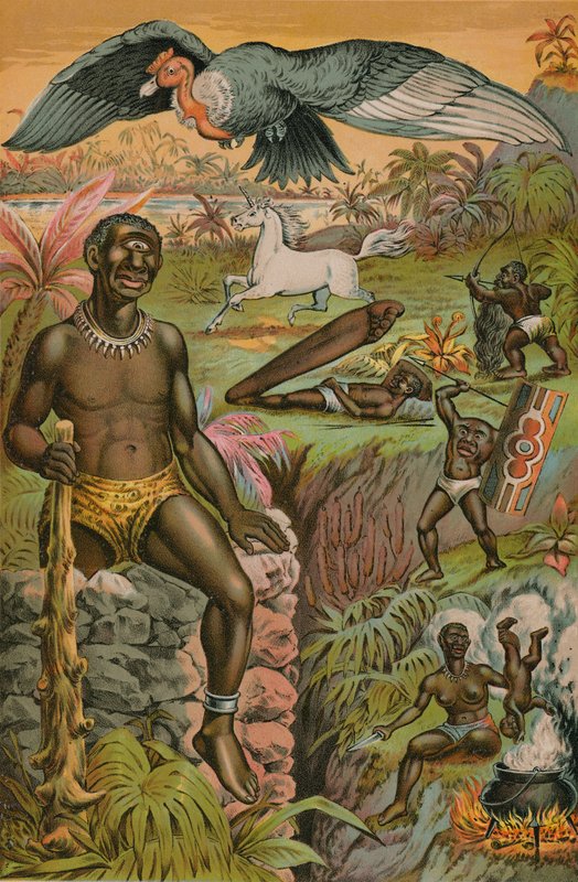 Ilustrované africké pověry od English School