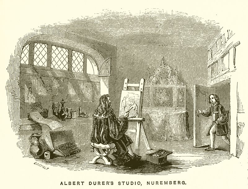 Albert Durers Studio, Norimberk od English School