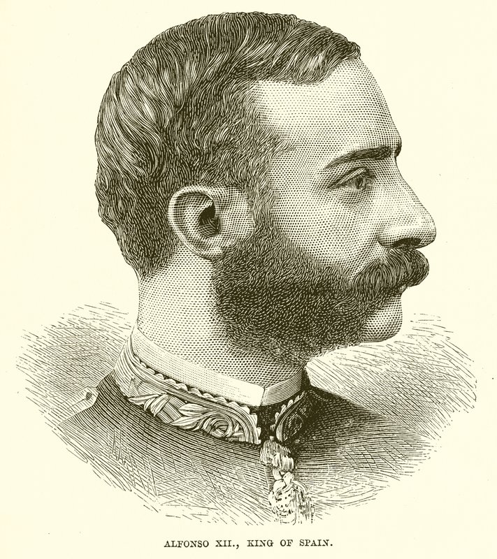 Alfonso XII., španělský král od English School