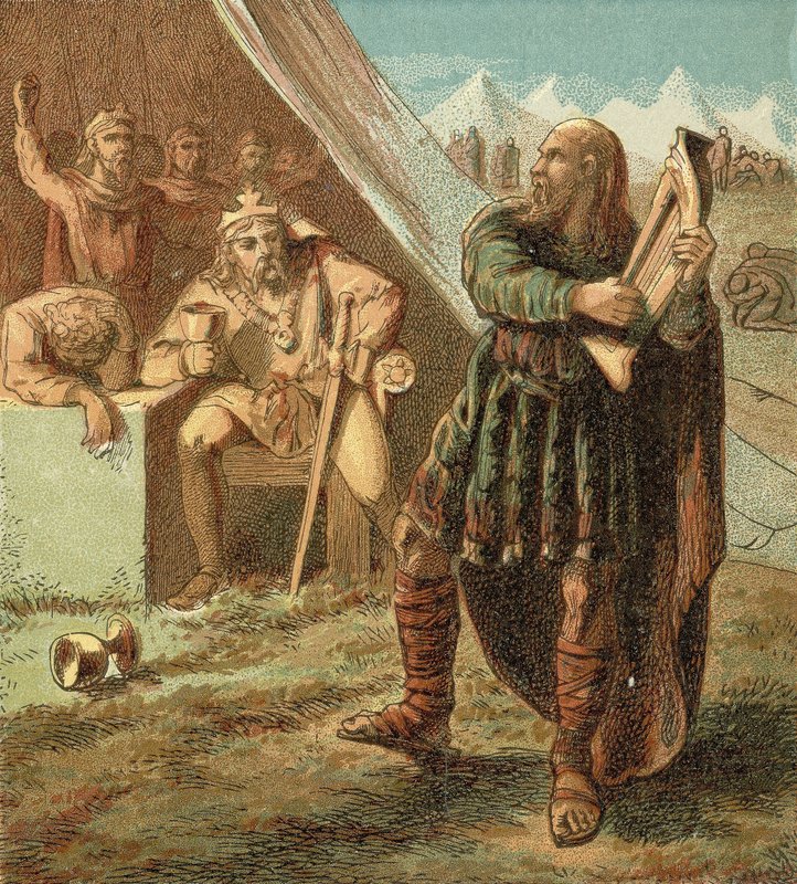 Alfred v dánském táboře od English School