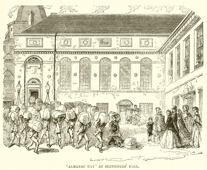 Almanach Day v Stationers Hall od English School