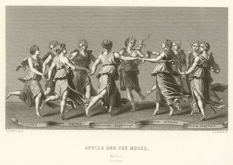 Apollo a múzy od English School