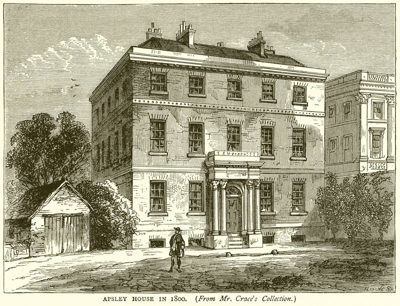 Apsley House v roce 1800 od English School