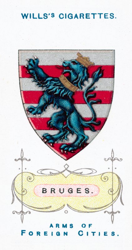 Arms of Bruges (chromolitho) od English School