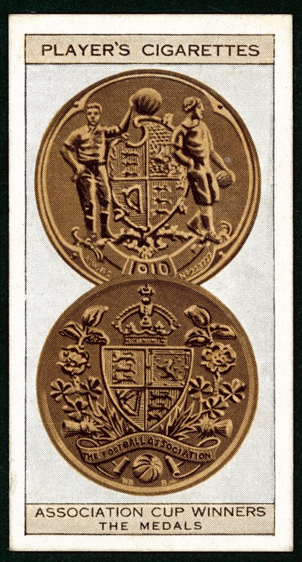 Vítězové poháru asociace, medaile (litho) od English School