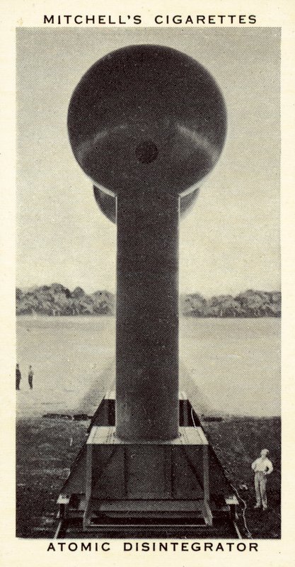 Atomový dezintegrátor (litho) od English School