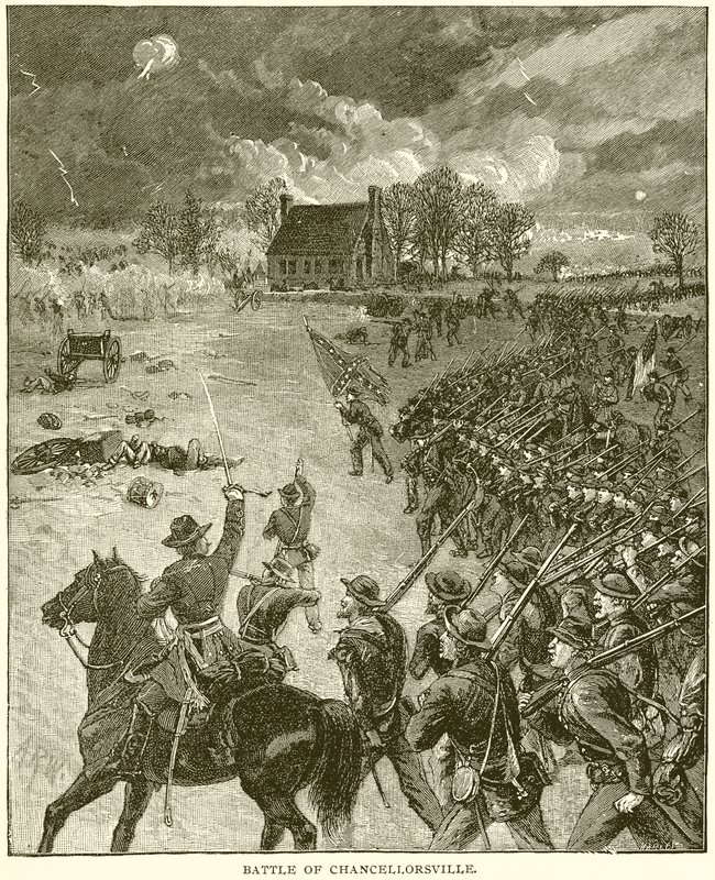 Bitva o Chancellorsville od English School
