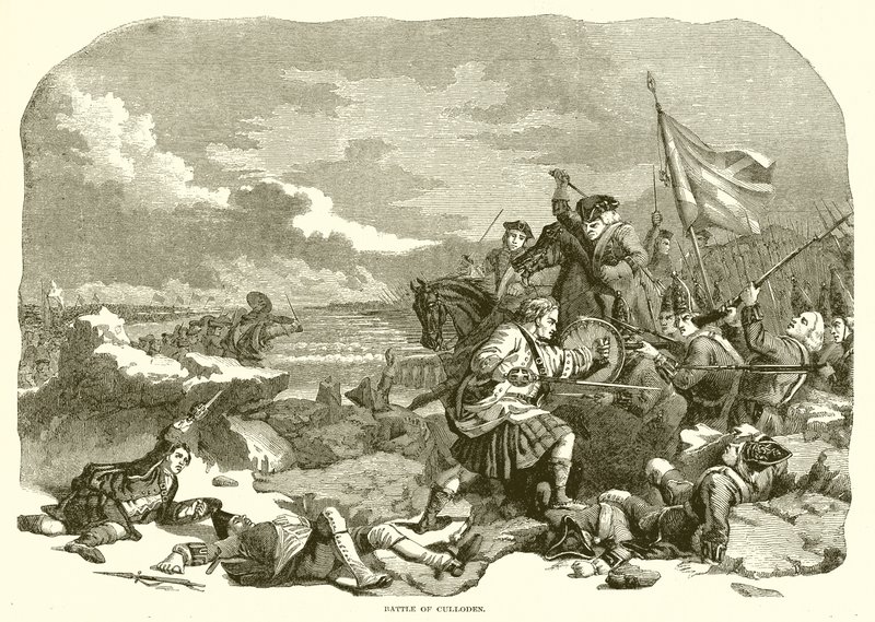 Bitva o Culloden od English School