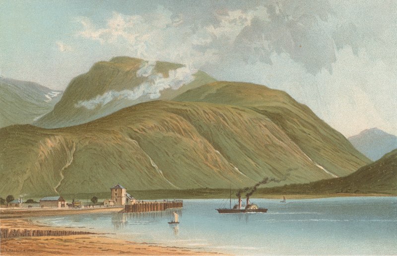 Ben Nevis z Corpachu od English School
