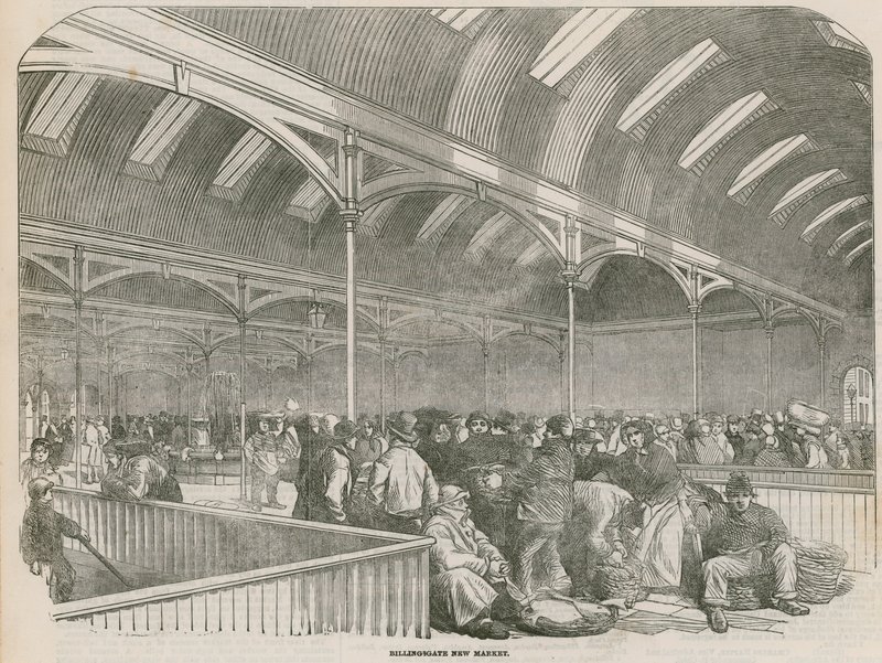 Nový trh Billingsgate od English School