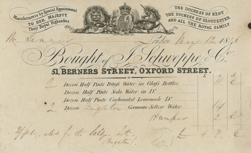 Koupeno od Schweppe & Co od English School
