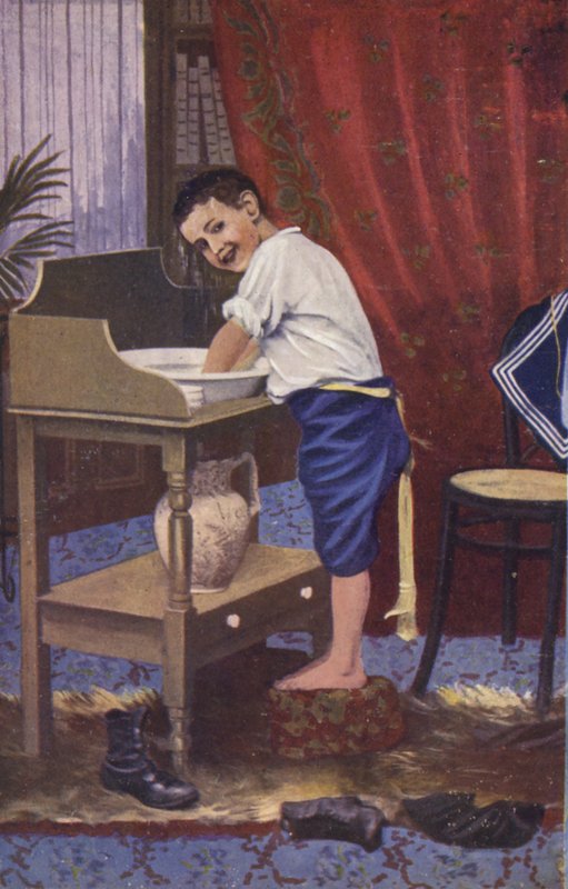 Chlapecké mytí (barva lito) od English School