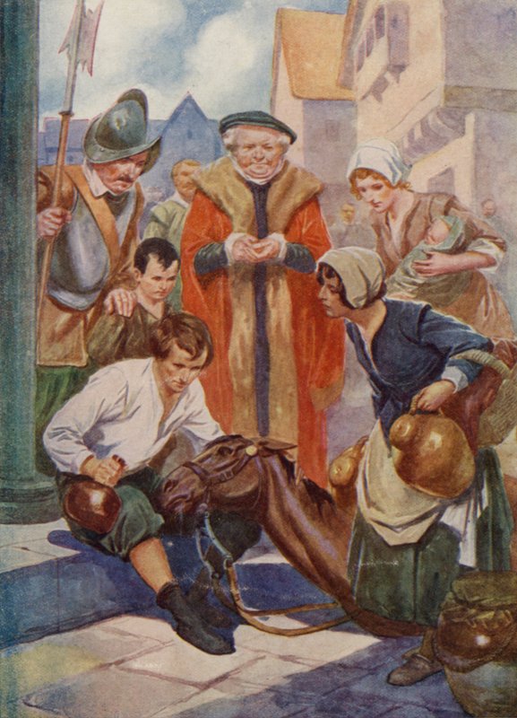 Statečný Roland (barva lito) od English School