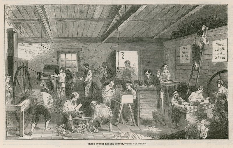 Brook Street, Ragged a Industrial School od English School