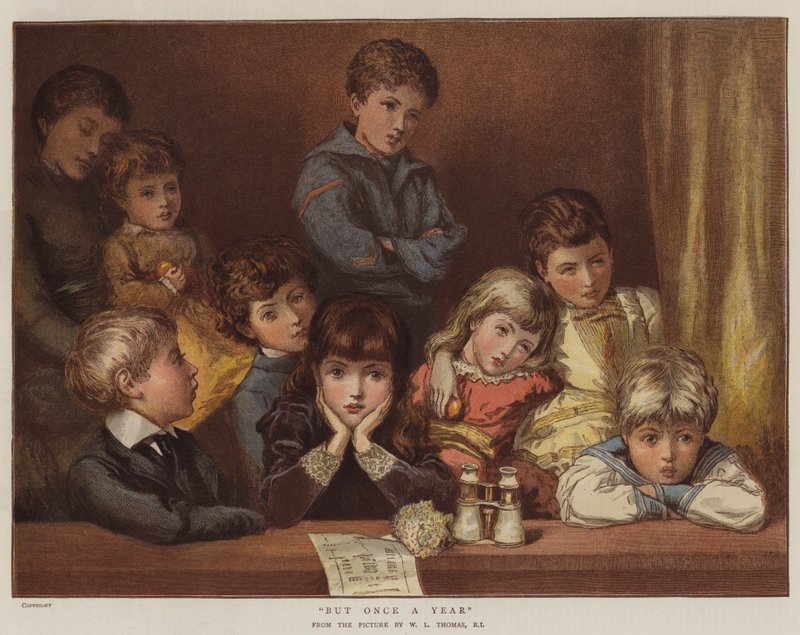 Ale jednou za rok (chromolitho) od English School