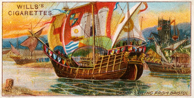 Cabot plující z Bristolu od English School