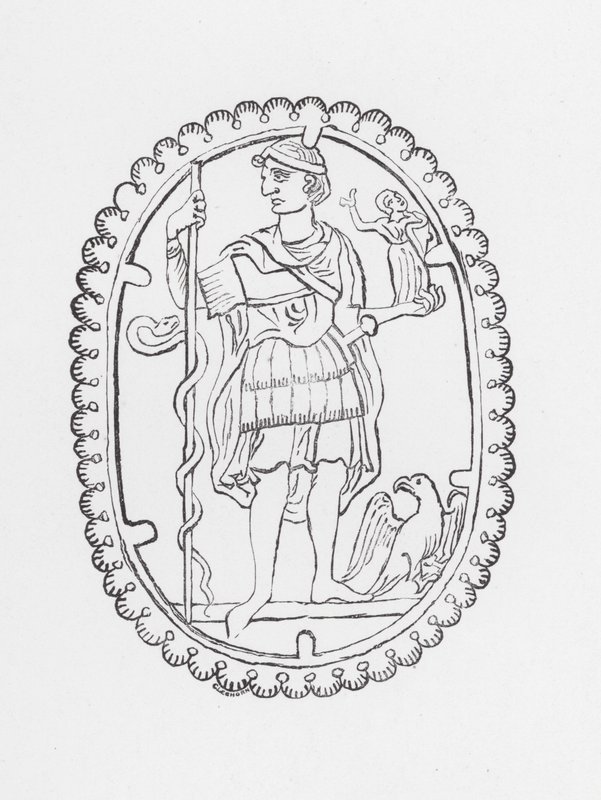 Cameo of St Albans (rytina) od English School