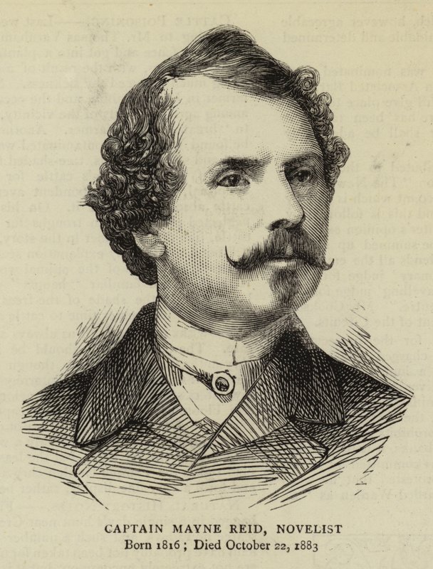 Kapitán Mayne Reid, romanopisec od English School