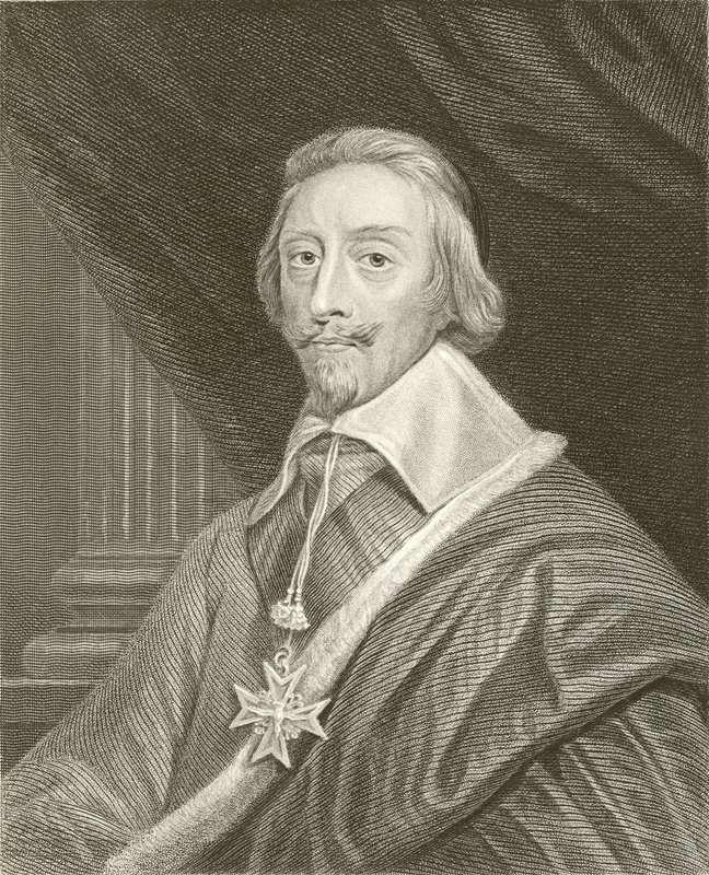 kardinál Richelieu od English School